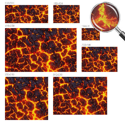 Papel de parede autocolante magma forte