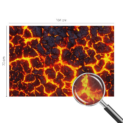 Papel de parede autocolante magma forte