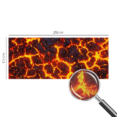 Papel de parede autocolante magma forte