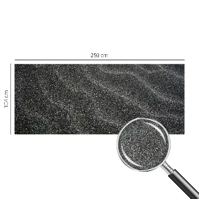 Papel de parede 3D com padrão de ondas de areia