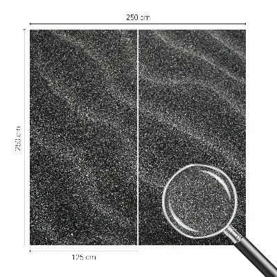 Papel de parede 3D com padrão de ondas de areia