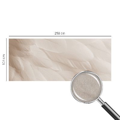 Papel de parede para criança Penas etéreas