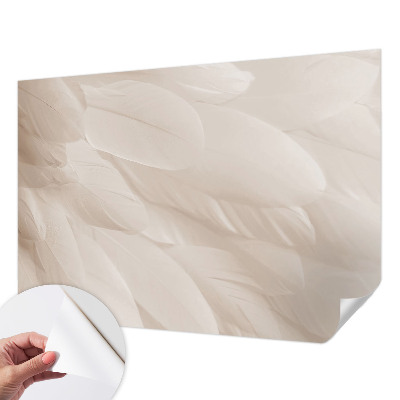 Papel de parede para criança Penas etéreas