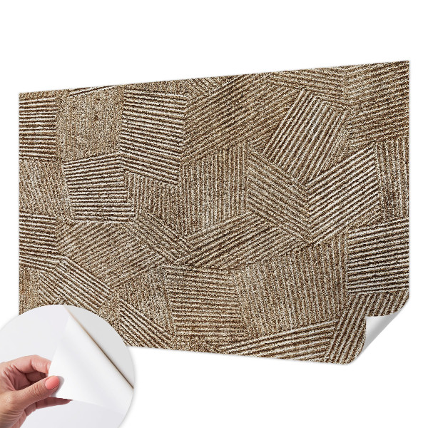 Papel de parede autocolante para quarto Linhas estruturais