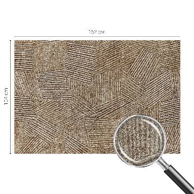 Papel de parede autocolante para quarto Linhas estruturais