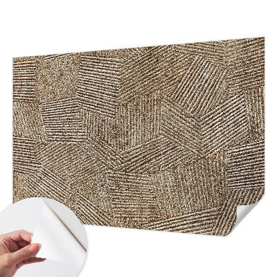 Papel de parede autocolante para quarto Linhas estruturais