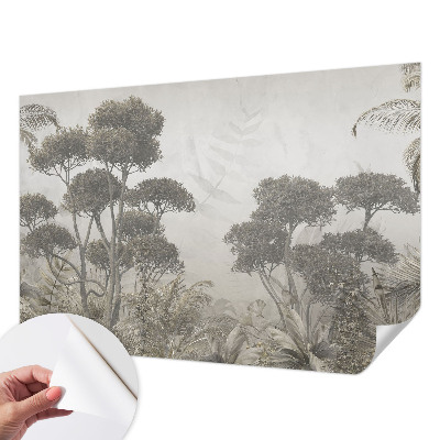Papel de parede autocolante selva tropical