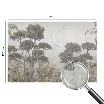 Papel de parede autocolante selva tropical