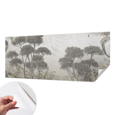 Papel de parede autocolante selva tropical