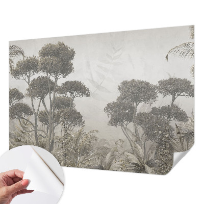 Papel de parede autocolante selva tropical