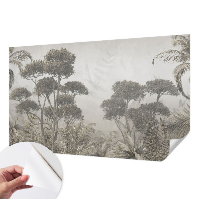 Papel de parede autocolante selva tropical