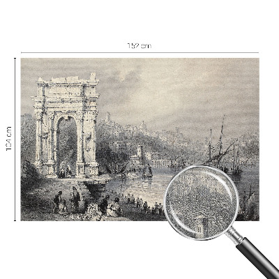 Papel de parede autocolante para sala Paisagem marinha