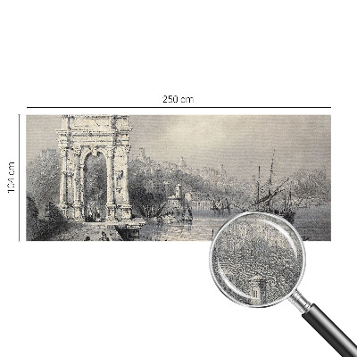 Papel de parede autocolante para sala Paisagem marinha