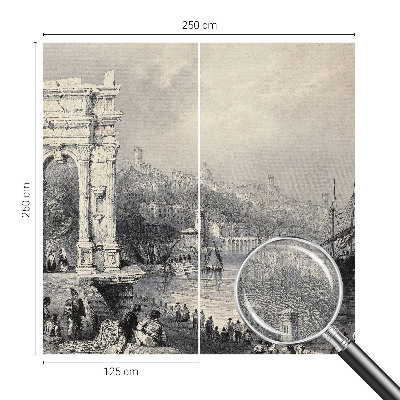 Papel de parede autocolante para sala Paisagem marinha