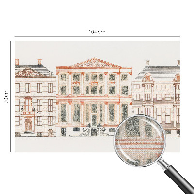 Papel de parede infantil Edifícios clássicos