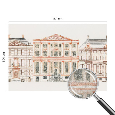 Papel de parede infantil Edifícios clássicos