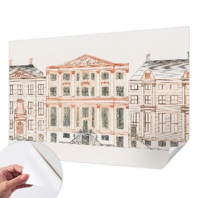 Papel de parede infantil Edifícios clássicos