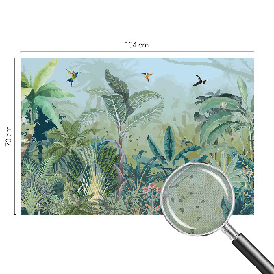 Autocolante de parede fotográfico Natureza tropical