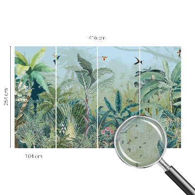 Autocolante de parede fotográfico Natureza tropical