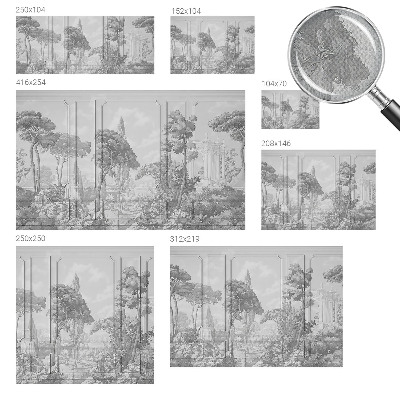 Papel de parede infantil Natureza atmosférica