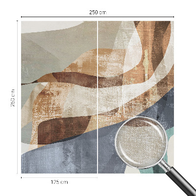 Papel de parede 3D Composição abstrata