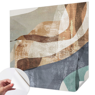 Papel de parede 3D Composição abstrata