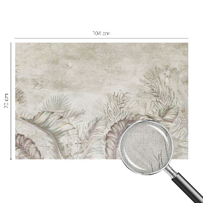 Papel de parede autocolante para sala Folhas decorativas