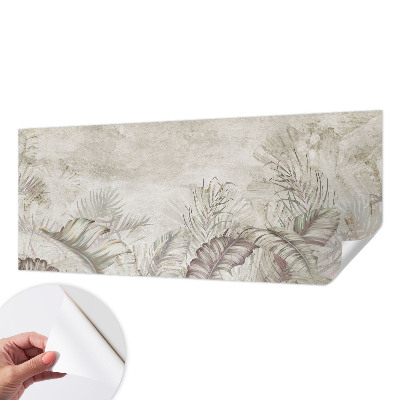 Papel de parede autocolante para sala Folhas decorativas