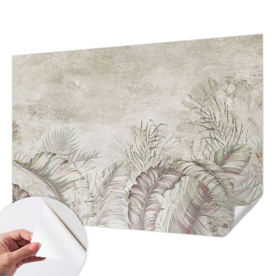 Papel de parede autocolante para sala Folhas decorativas
