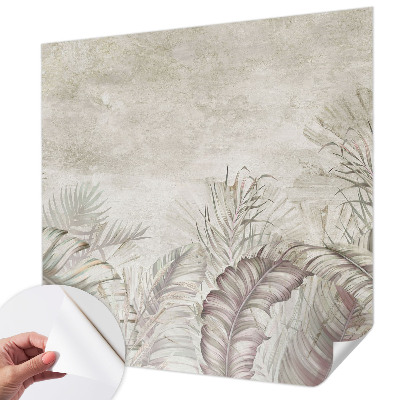 Papel de parede autocolante para sala Folhas decorativas