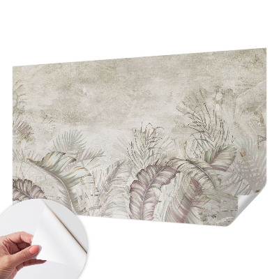 Papel de parede autocolante para sala Folhas decorativas