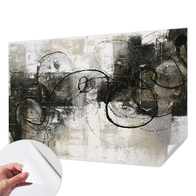 Papel de parede infantil vórtice abstrato