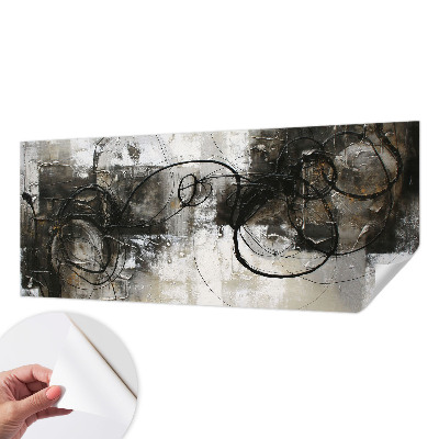 Papel de parede infantil vórtice abstrato