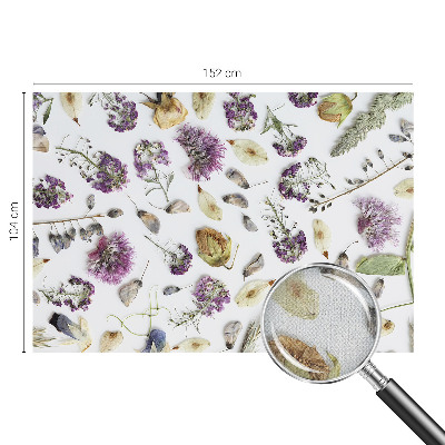 Autocolante de parede fotográfico Flores secas