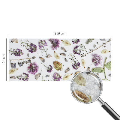 Autocolante de parede fotográfico Flores secas