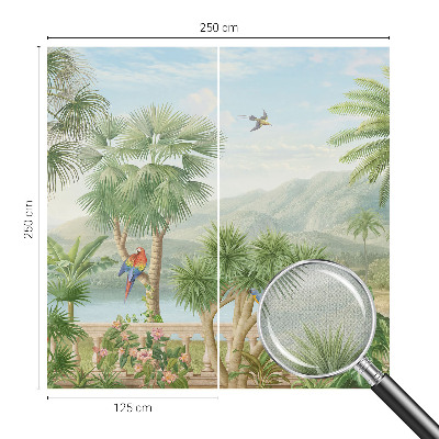 Papel de parede autocolante Paisagem exótica
