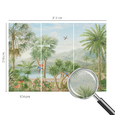 Papel de parede autocolante Paisagem exótica