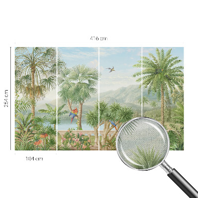 Papel de parede autocolante Paisagem exótica