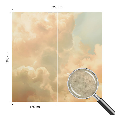 Papel de parede 3D Nuvens etéreas