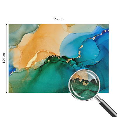 Papel de parede 3D Ondas coloridas