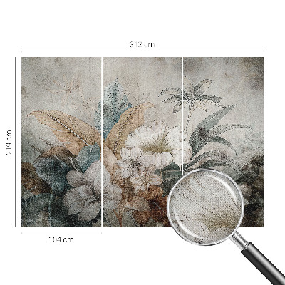 Papel de parede autocolante para quarto Sonho de flores
