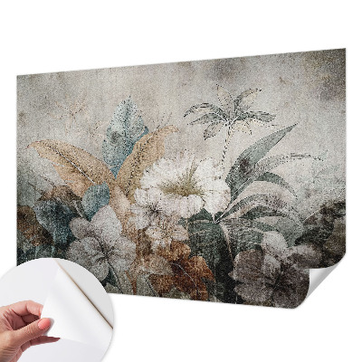 Papel de parede autocolante para quarto Sonho de flores