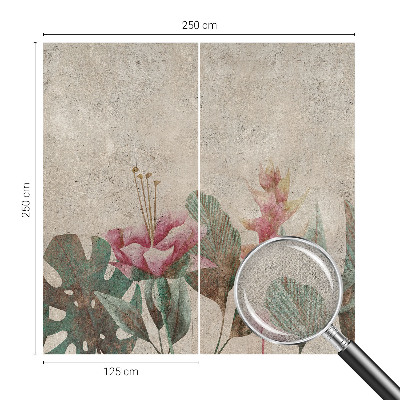 Papel de parede para criança Flora sutil