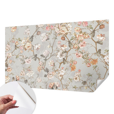 Papel de parede infantil Padrão romântico