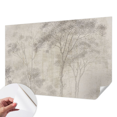 Papel de parede autocolante para quarto Harmonia elegante