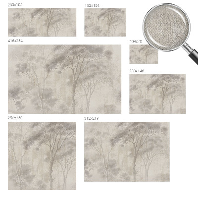 Papel de parede autocolante para quarto Harmonia elegante