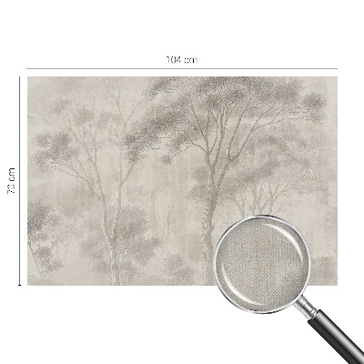 Papel de parede autocolante para quarto Harmonia elegante