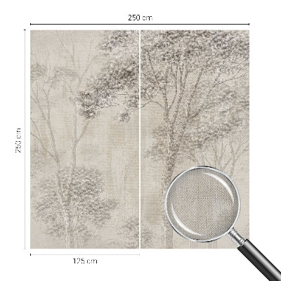 Papel de parede autocolante para quarto Harmonia elegante