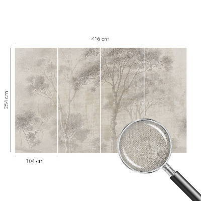 Papel de parede autocolante para quarto Harmonia elegante
