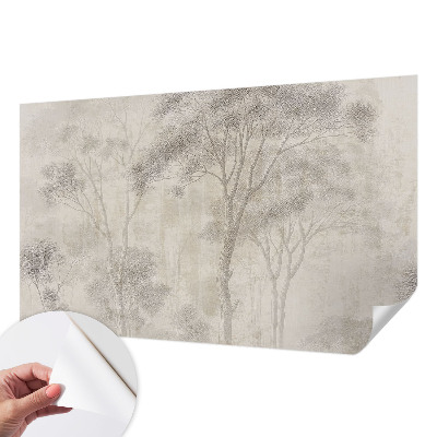 Papel de parede autocolante para quarto Harmonia elegante
